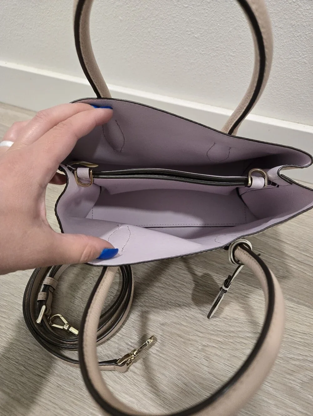 kate spade Small Tote in Blush Pink